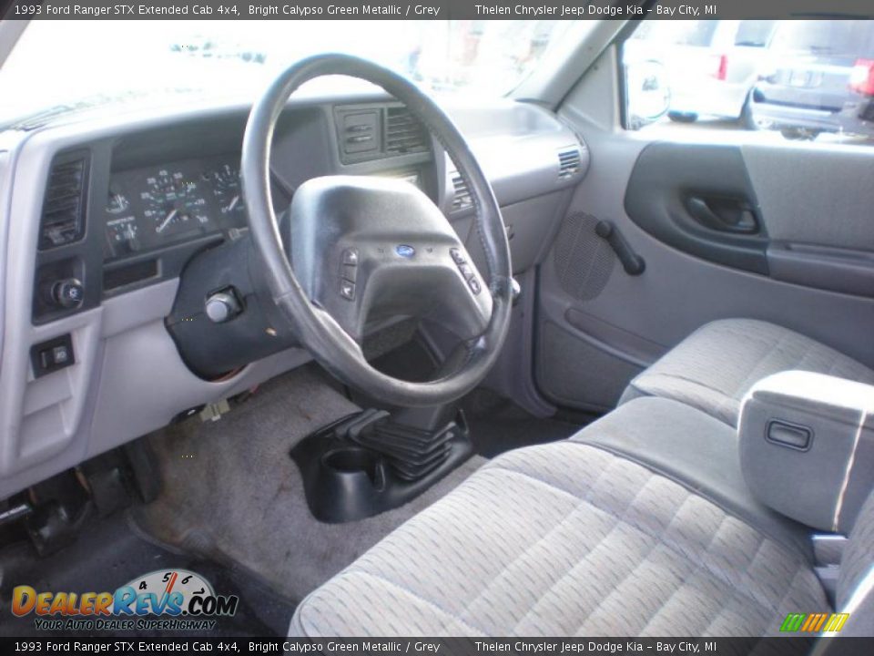 Grey Interior 1993 Ford Ranger Stx Extended Cab 4x4 Photo