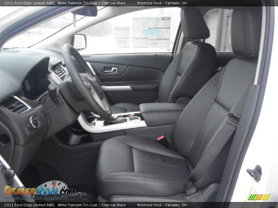 Charcoal Black Interior - 2011 Ford Edge Limited AWD Photo #26