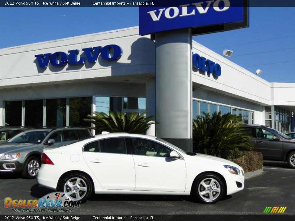 Ice White 2012 Volvo S60 T5 Photo #5