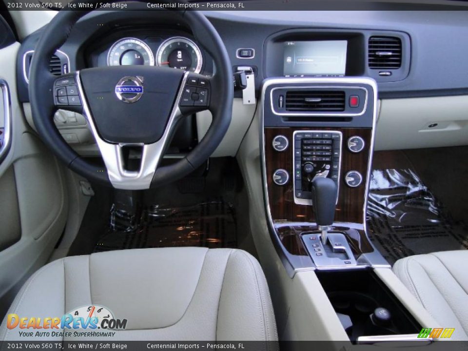 Soft Beige Interior - 2012 Volvo S60 T5 Photo #8