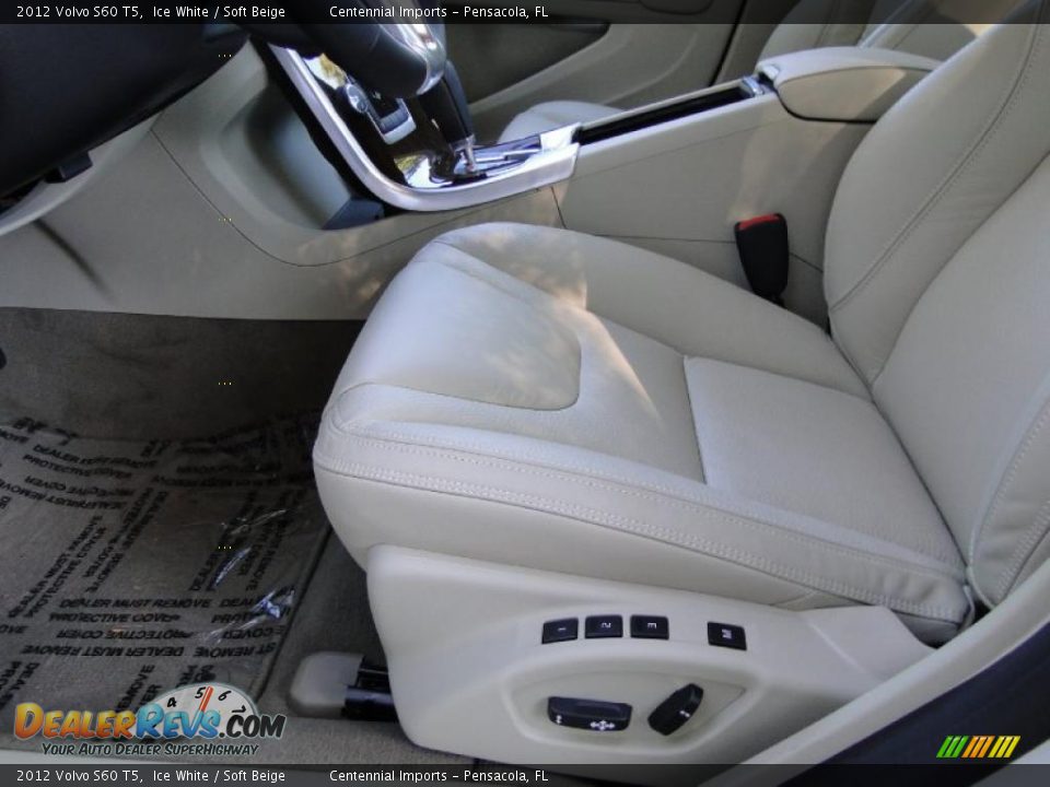 Soft Beige Interior - 2012 Volvo S60 T5 Photo #18