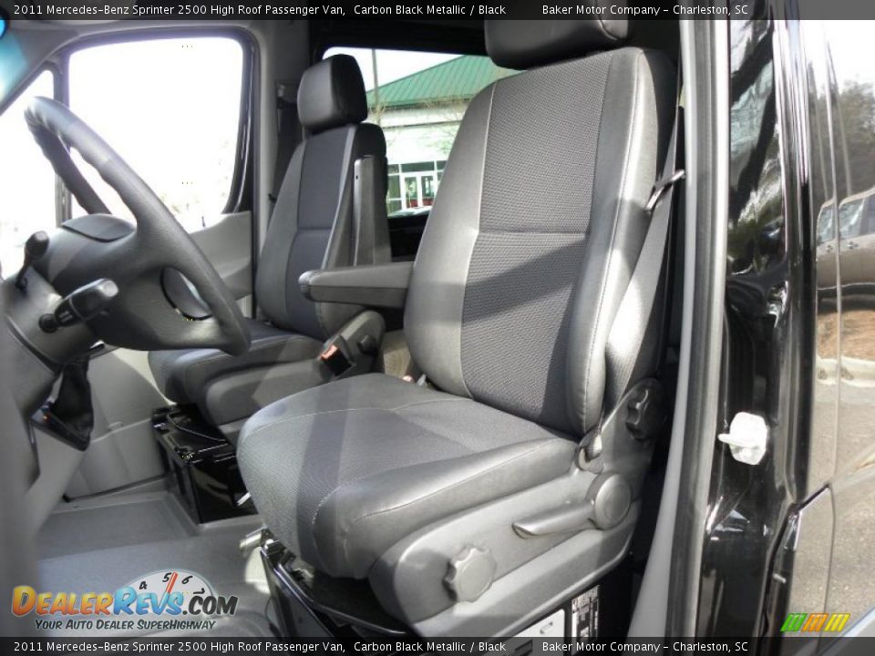 Black Interior - 2011 Mercedes-Benz Sprinter 2500 High Roof Passenger Van Photo #4