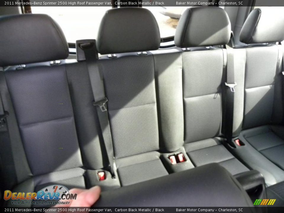 Black Interior - 2011 Mercedes-Benz Sprinter 2500 High Roof Passenger Van Photo #8
