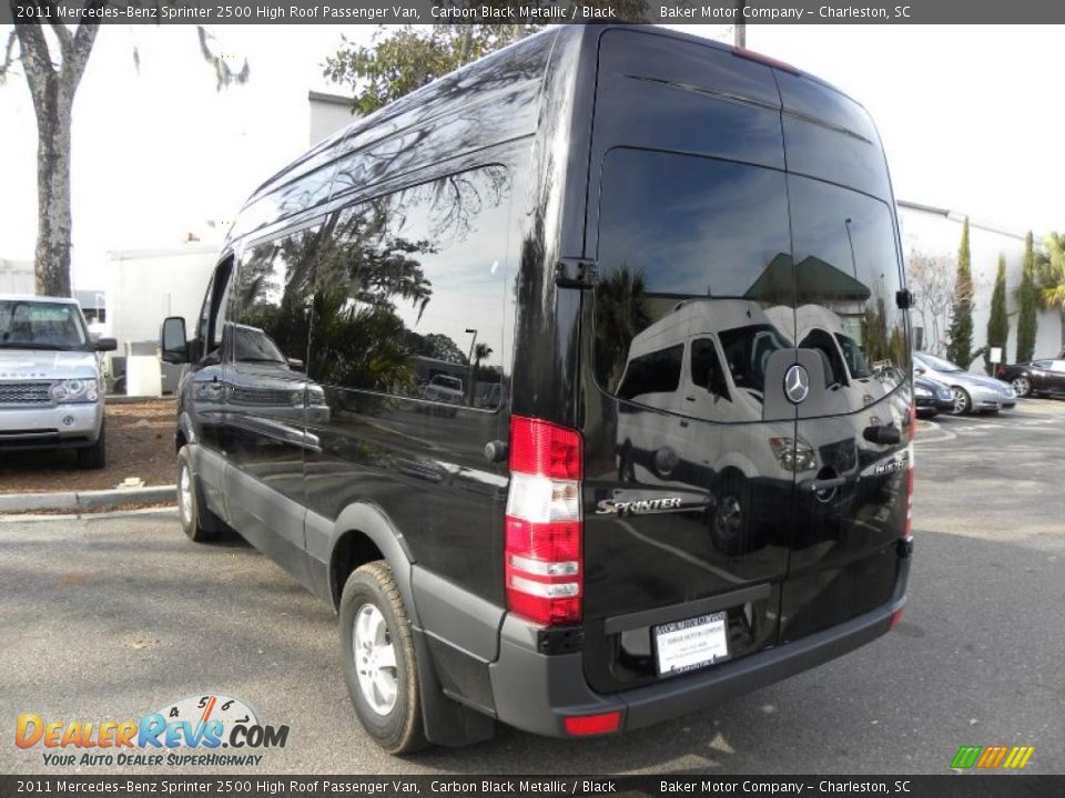 Carbon Black Metallic 2011 Mercedes-Benz Sprinter 2500 High Roof Passenger Van Photo #15
