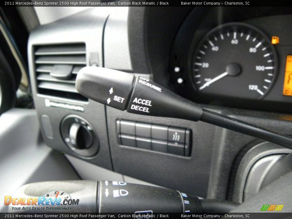 Controls of 2011 Mercedes-Benz Sprinter 2500 High Roof Passenger Van Photo #21