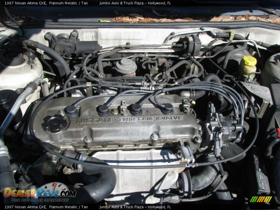 1997 Nissan Altima GXE 2.4 Liter DOHC 16-Valve 4 Cylinder Engine Photo #20