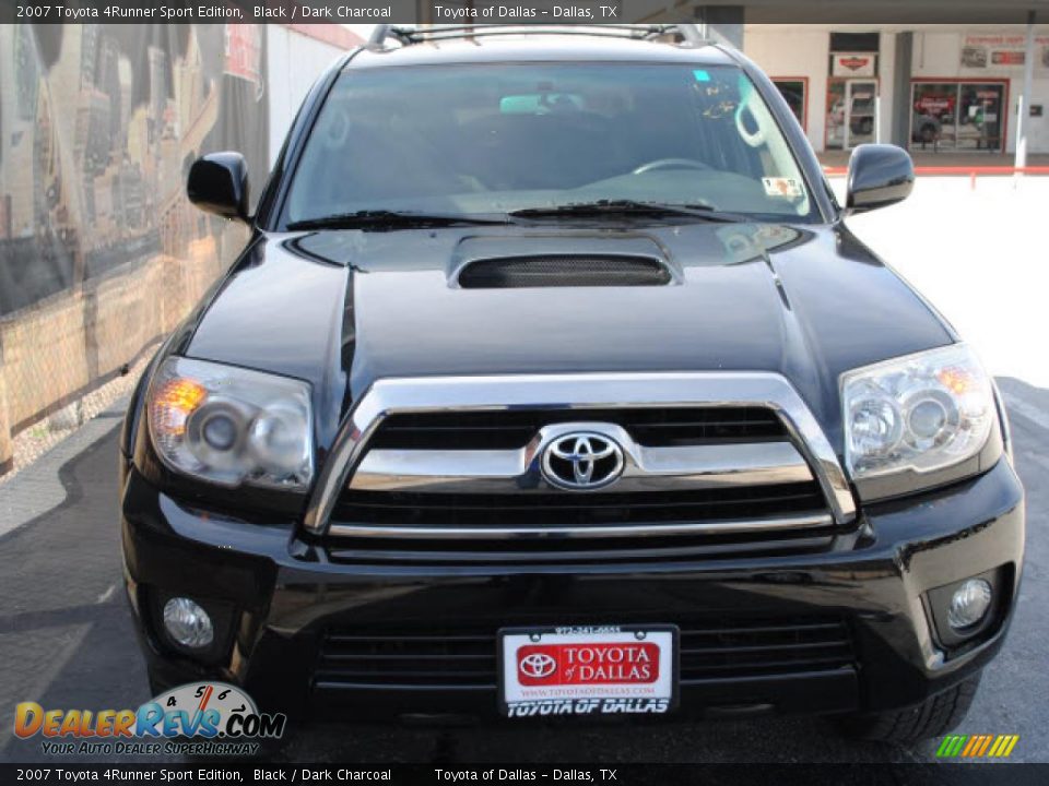 2007 Toyota 4Runner Sport Edition Black / Dark Charcoal Photo #4