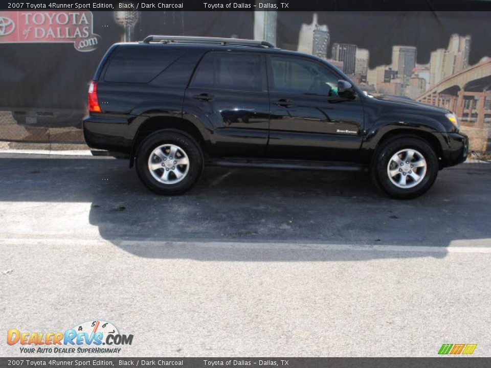 2007 Toyota 4Runner Sport Edition Black / Dark Charcoal Photo #8