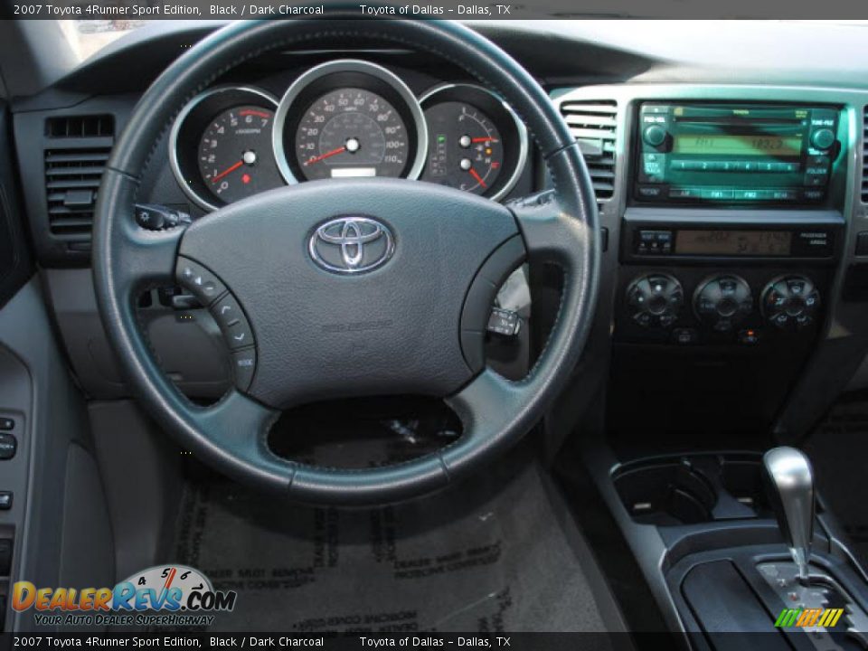 2007 Toyota 4Runner Sport Edition Black / Dark Charcoal Photo #9