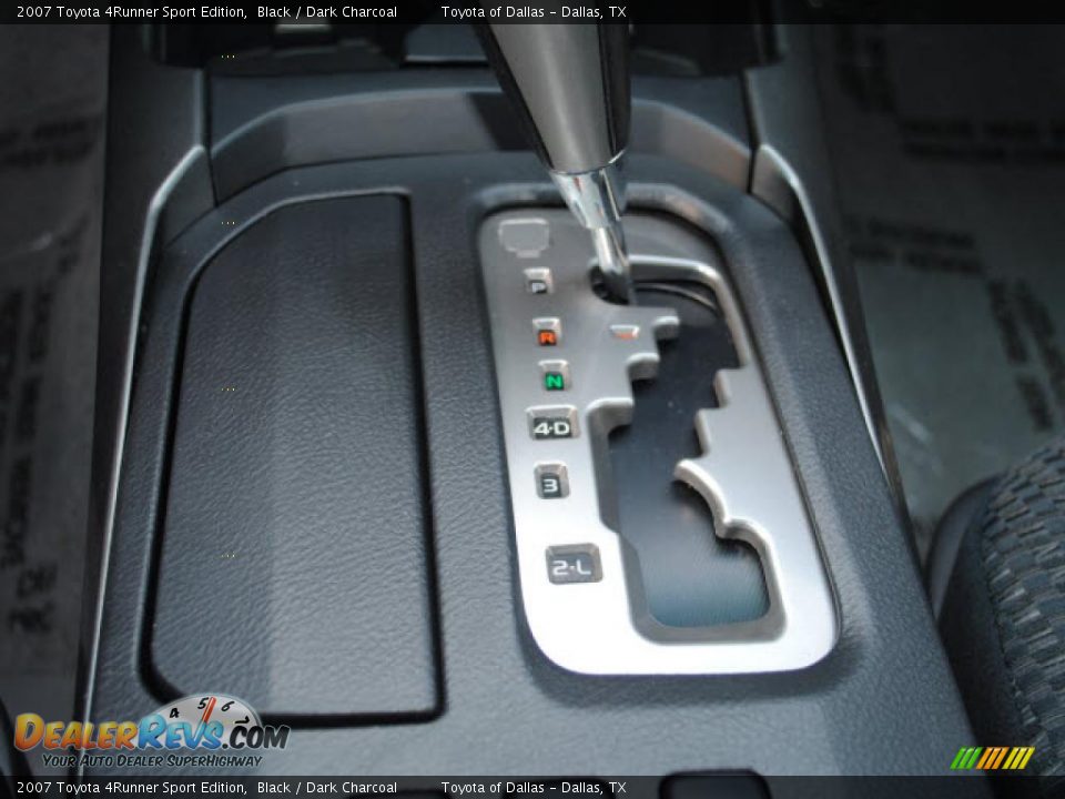 2007 Toyota 4Runner Sport Edition Black / Dark Charcoal Photo #14