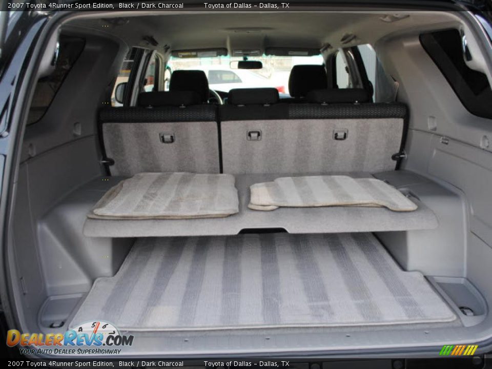 2007 Toyota 4Runner Sport Edition Black / Dark Charcoal Photo #18