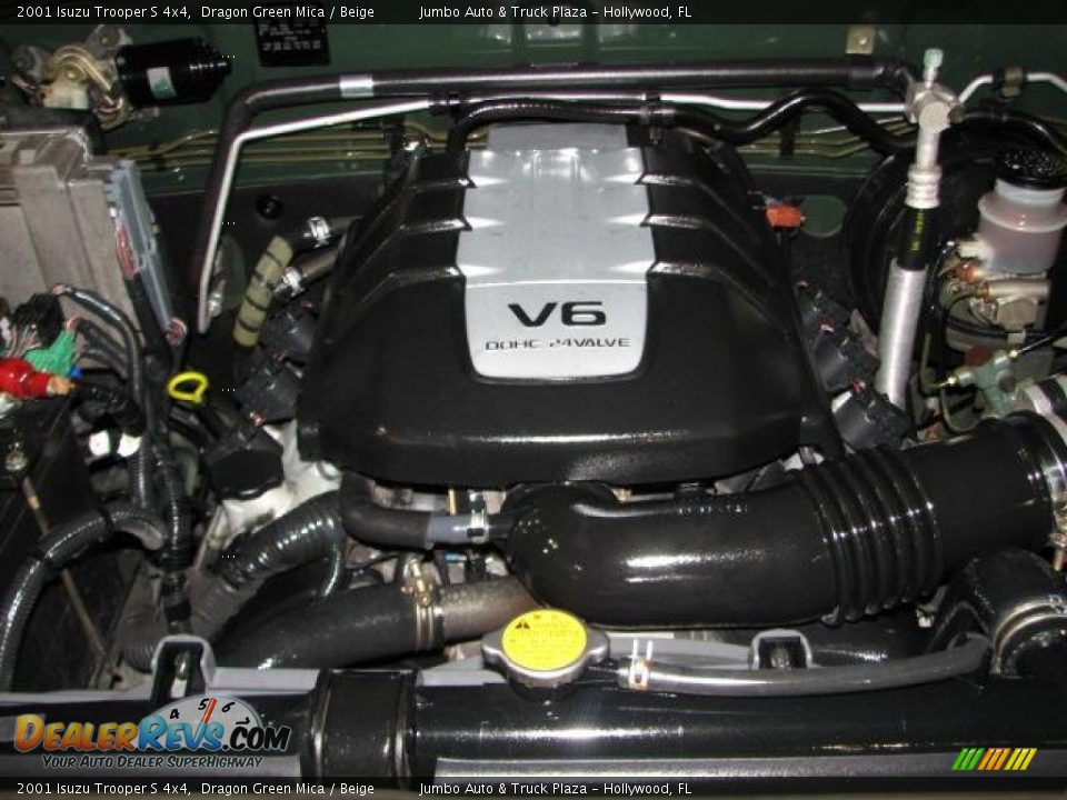 2001 Isuzu Trooper S 4x4 3.5 Liter DOHC 24-Valve V6 Engine Photo #25