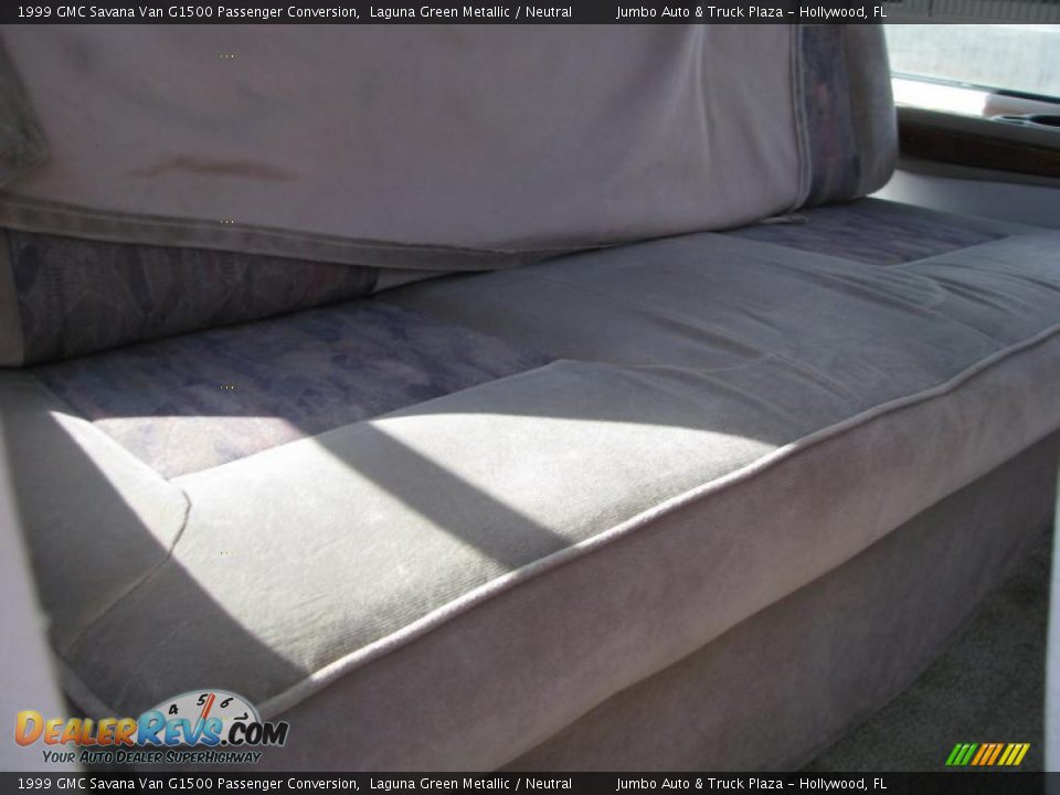 1999 GMC Savana Van G1500 Passenger Conversion Laguna Green Metallic / Neutral Photo #6