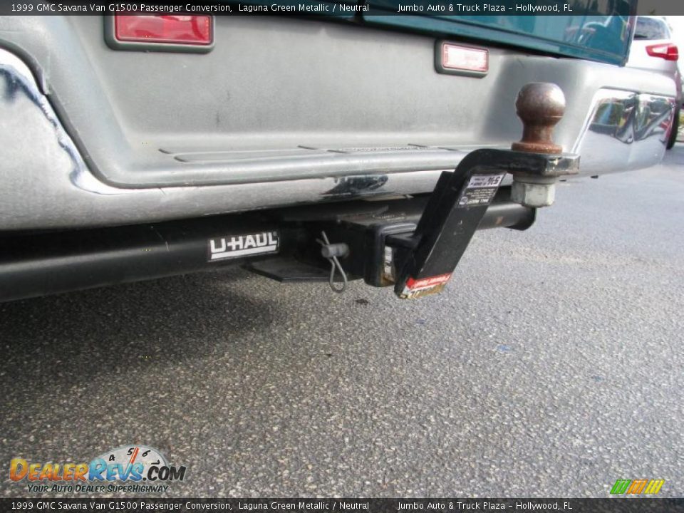 1999 GMC Savana Van G1500 Passenger Conversion Laguna Green Metallic / Neutral Photo #14