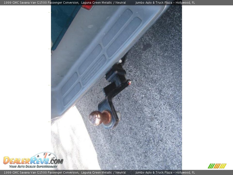 1999 GMC Savana Van G1500 Passenger Conversion Laguna Green Metallic / Neutral Photo #23