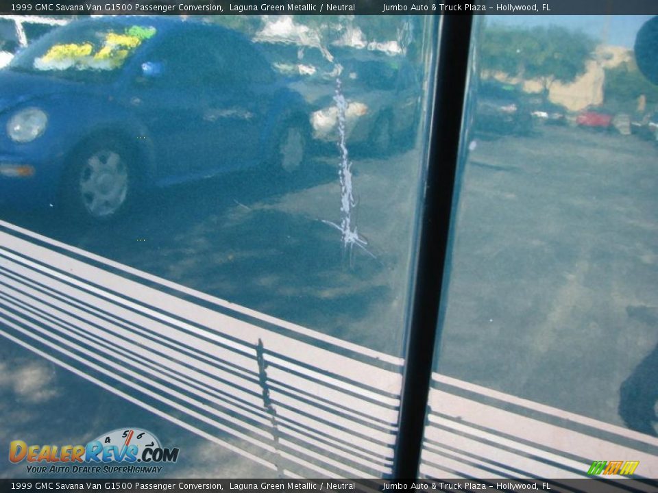 1999 GMC Savana Van G1500 Passenger Conversion Laguna Green Metallic / Neutral Photo #24