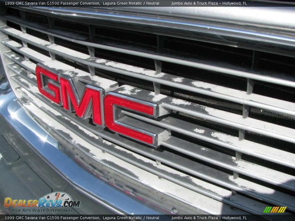 1999 GMC Savana Van G1500 Passenger Conversion Laguna Green Metallic / Neutral Photo #30