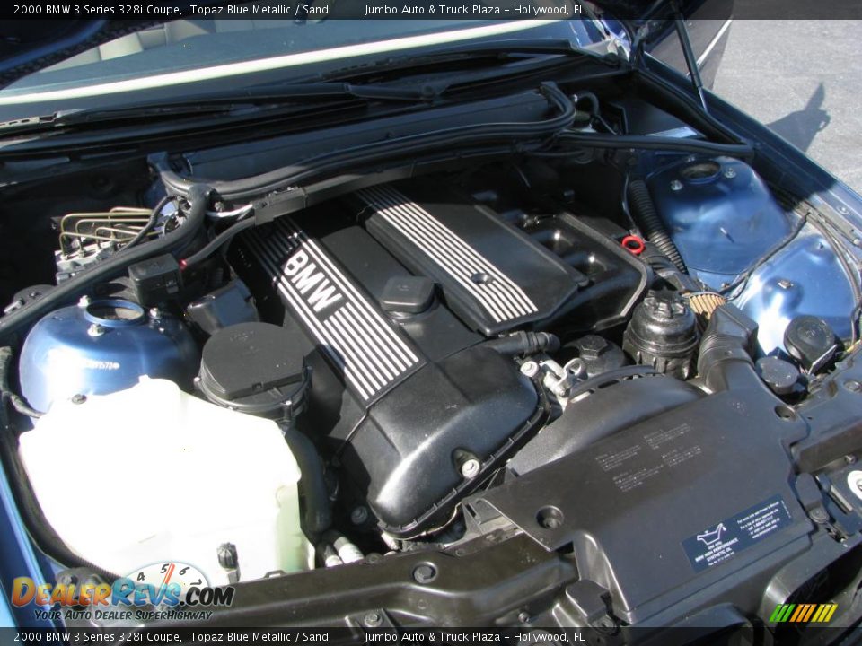 2000 BMW 3 Series 328i Coupe 2.8L DOHC 24V Inline 6 Cylinder Engine Photo #15