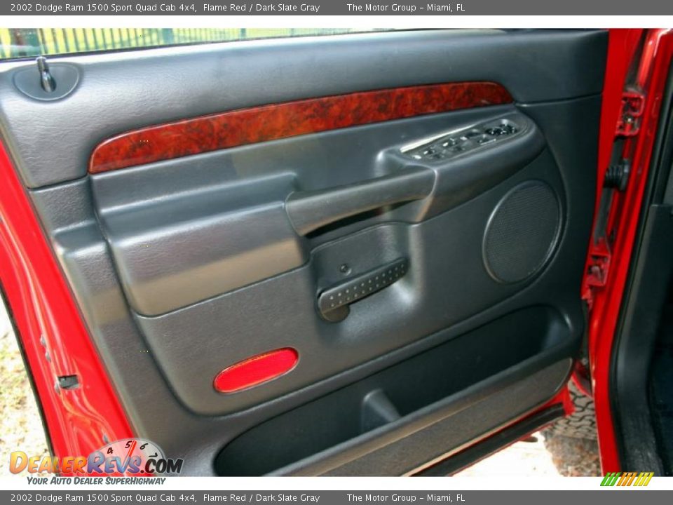 Door Panel of 2002 Dodge Ram 1500 Sport Quad Cab 4x4 Photo #21
