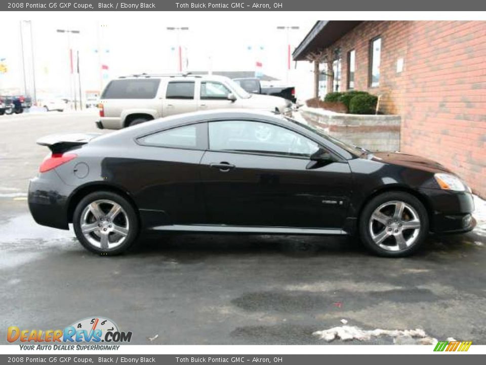 Black 2008 Pontiac G6 GXP Coupe Photo #2