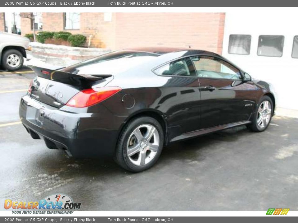 Black 2008 Pontiac G6 GXP Coupe Photo #3
