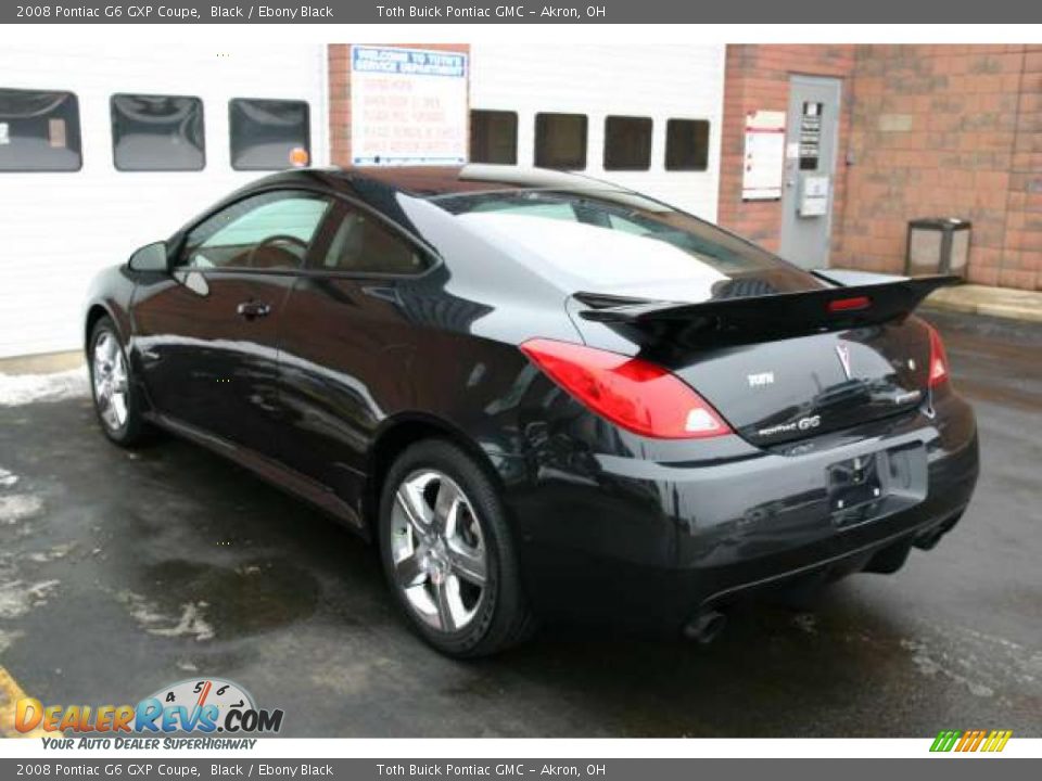 Black 2008 Pontiac G6 GXP Coupe Photo #4