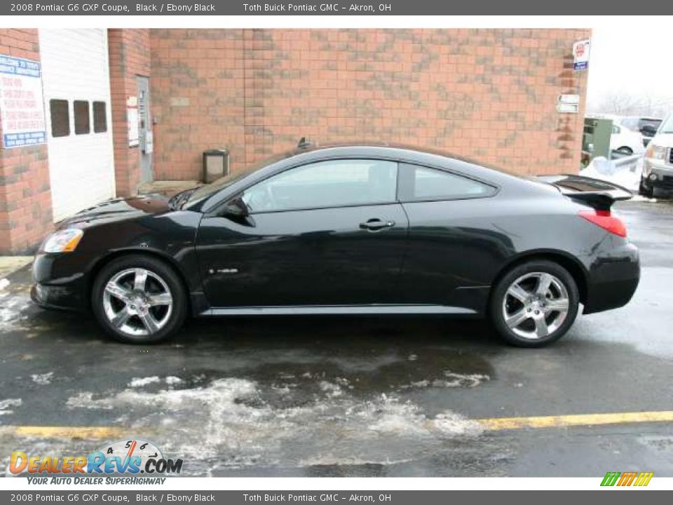 Black 2008 Pontiac G6 GXP Coupe Photo #5