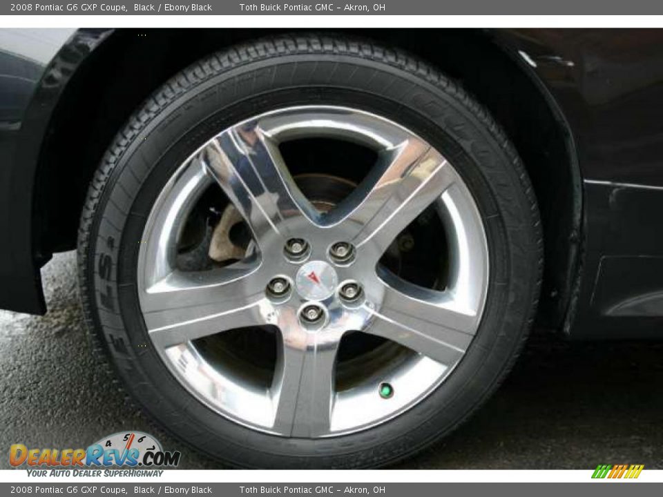 2008 Pontiac G6 GXP Coupe Wheel Photo #19