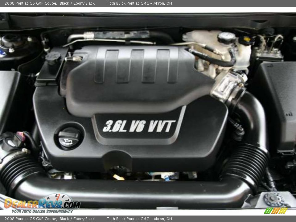 2008 Pontiac G6 GXP Coupe 3.6 Liter GXP DOHC 24-Valve VVT V6 Engine Photo #21