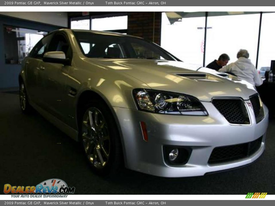 2009 Pontiac G8 GXP Maverick Silver Metallic / Onyx Photo #1