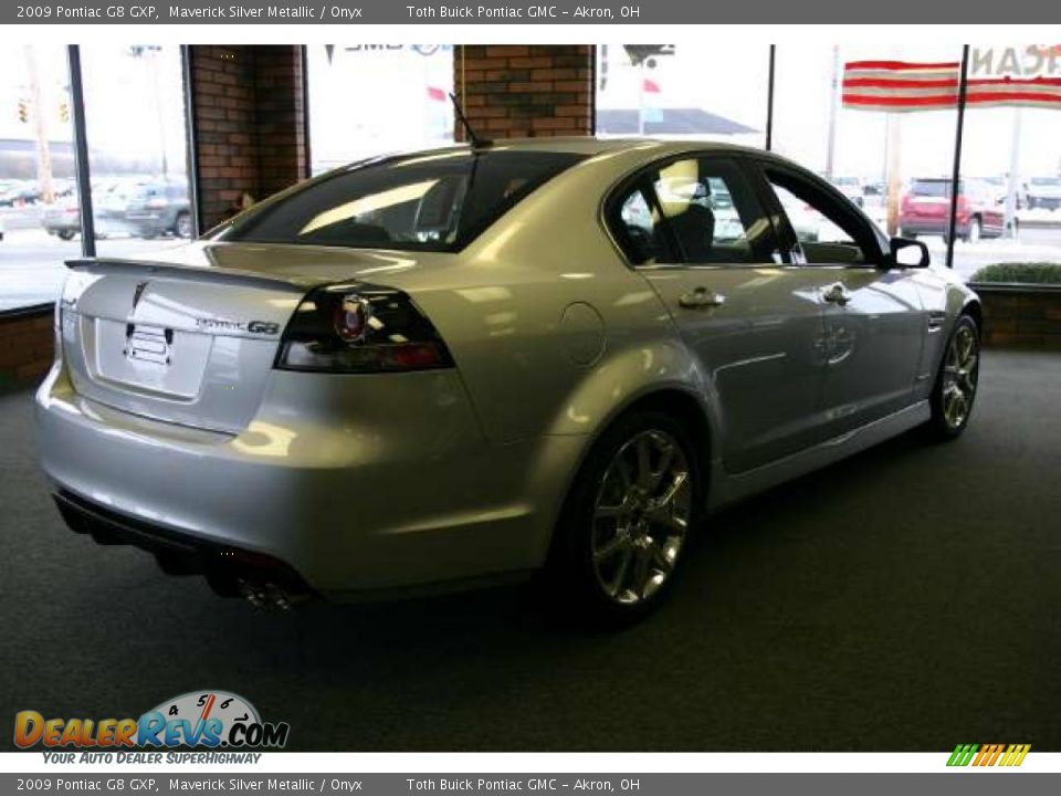 2009 Pontiac G8 GXP Maverick Silver Metallic / Onyx Photo #5