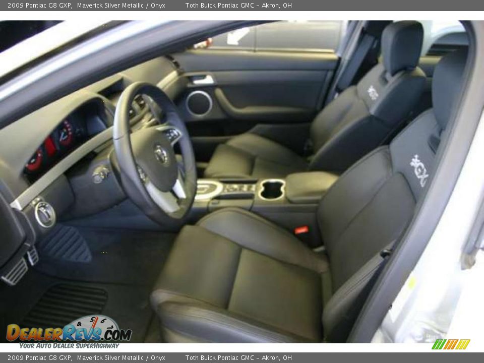 Onyx Interior - 2009 Pontiac G8 GXP Photo #6