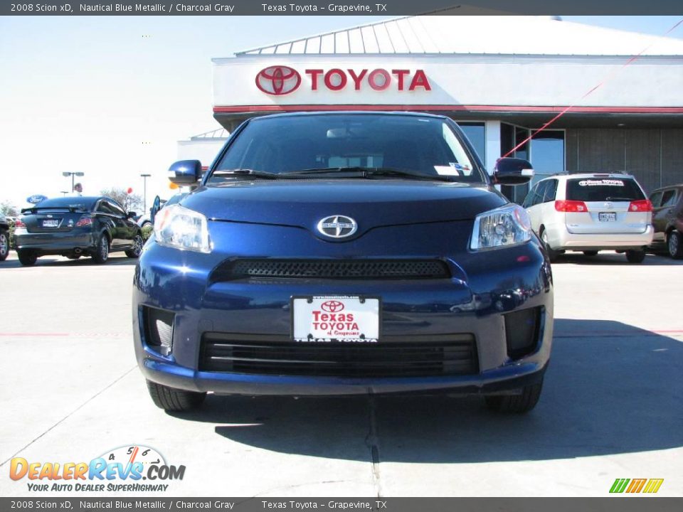 2008 Scion xD Nautical Blue Metallic / Charcoal Gray Photo #2