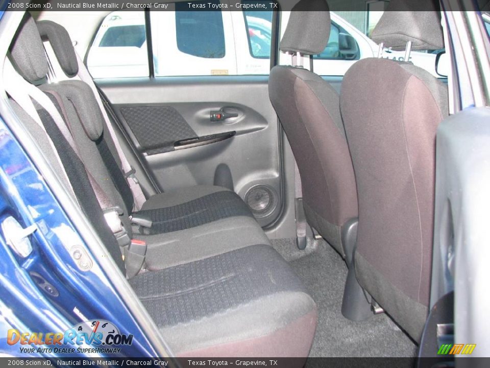 2008 Scion xD Nautical Blue Metallic / Charcoal Gray Photo #10