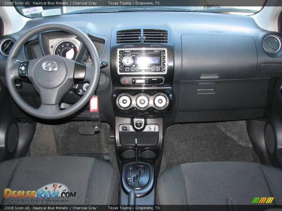 2008 Scion xD Nautical Blue Metallic / Charcoal Gray Photo #11