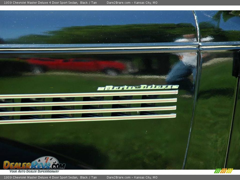 1939 Chevrolet Master Deluxe 4 Door Sport Sedan Black / Tan Photo #21