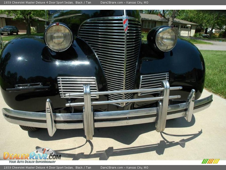 1939 Chevrolet Master Deluxe 4 Door Sport Sedan Black / Tan Photo #31