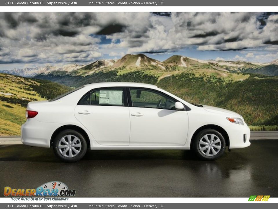 Super White 2011 Toyota Corolla LE Photo #2