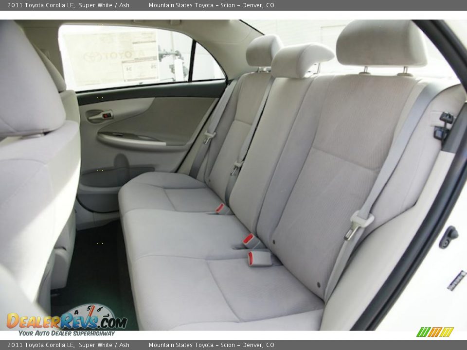 Ash Interior - 2011 Toyota Corolla LE Photo #6