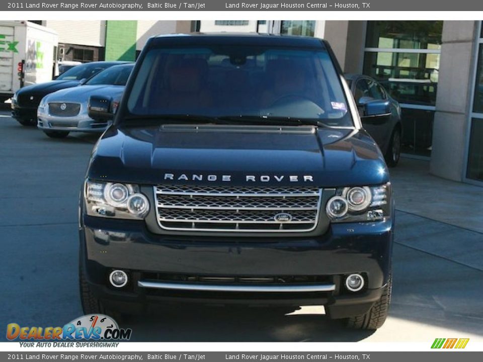 2011 Land Rover Range Rover Autobiography Baltic Blue / Tan/Jet Photo #6