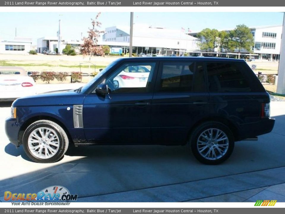 2011 Land Rover Range Rover Autobiography Baltic Blue / Tan/Jet Photo #8