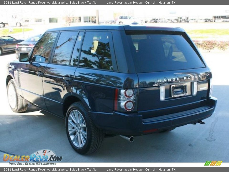 2011 Land Rover Range Rover Autobiography Baltic Blue / Tan/Jet Photo #9