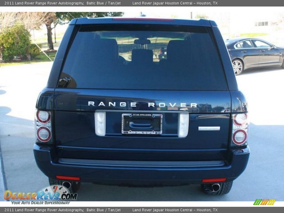 2011 Land Rover Range Rover Autobiography Baltic Blue / Tan/Jet Photo #10