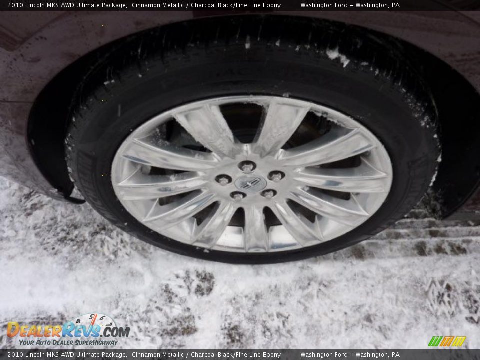 2010 Lincoln MKS AWD Ultimate Package Cinnamon Metallic / Charcoal Black/Fine Line Ebony Photo #9
