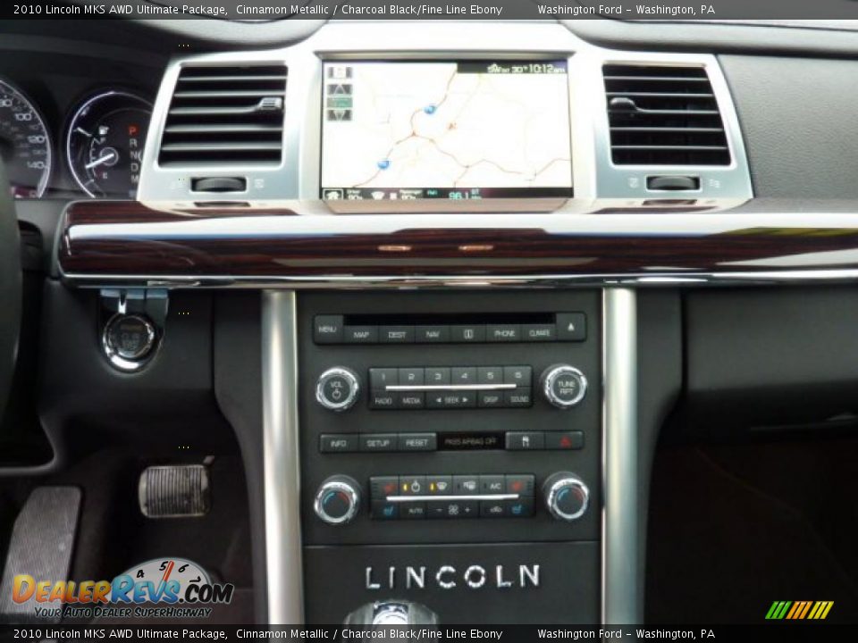 Navigation of 2010 Lincoln MKS AWD Ultimate Package Photo #18