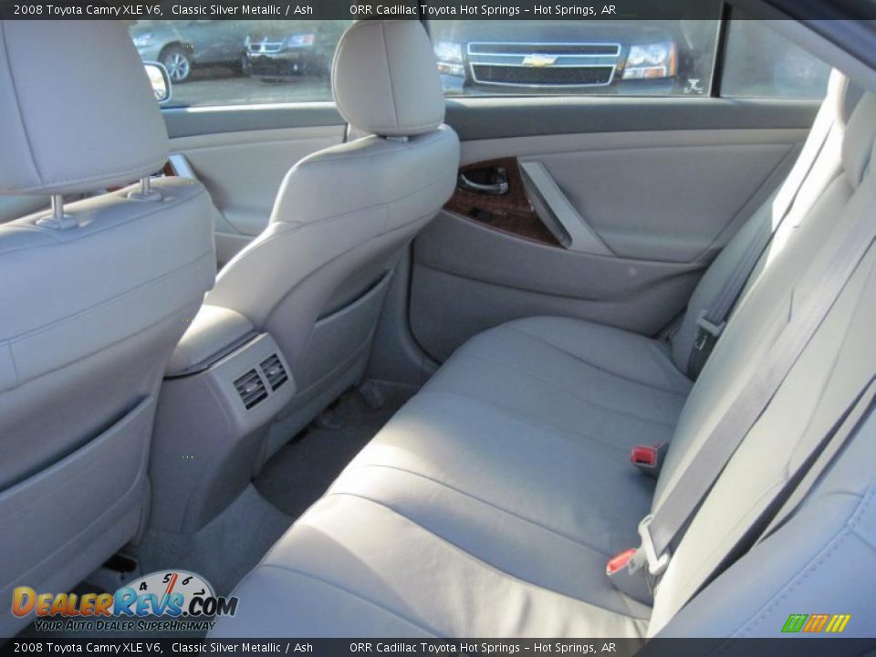 2008 Toyota Camry XLE V6 Classic Silver Metallic / Ash Photo #13