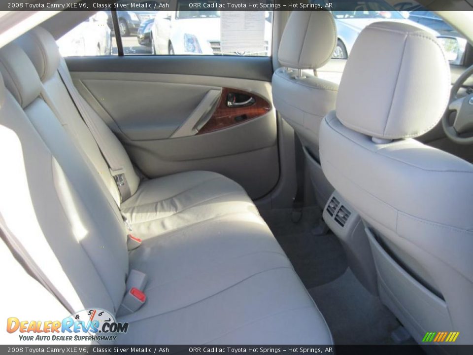 2008 Toyota Camry XLE V6 Classic Silver Metallic / Ash Photo #15