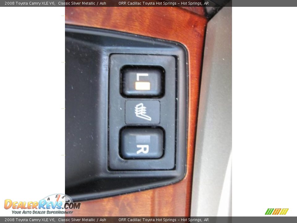 2008 Toyota Camry XLE V6 Classic Silver Metallic / Ash Photo #18