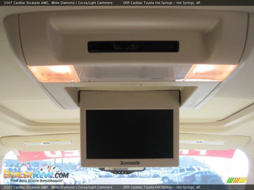 2007 Cadillac Escalade AWD White Diamond / Cocoa/Light Cashmere Photo #16
