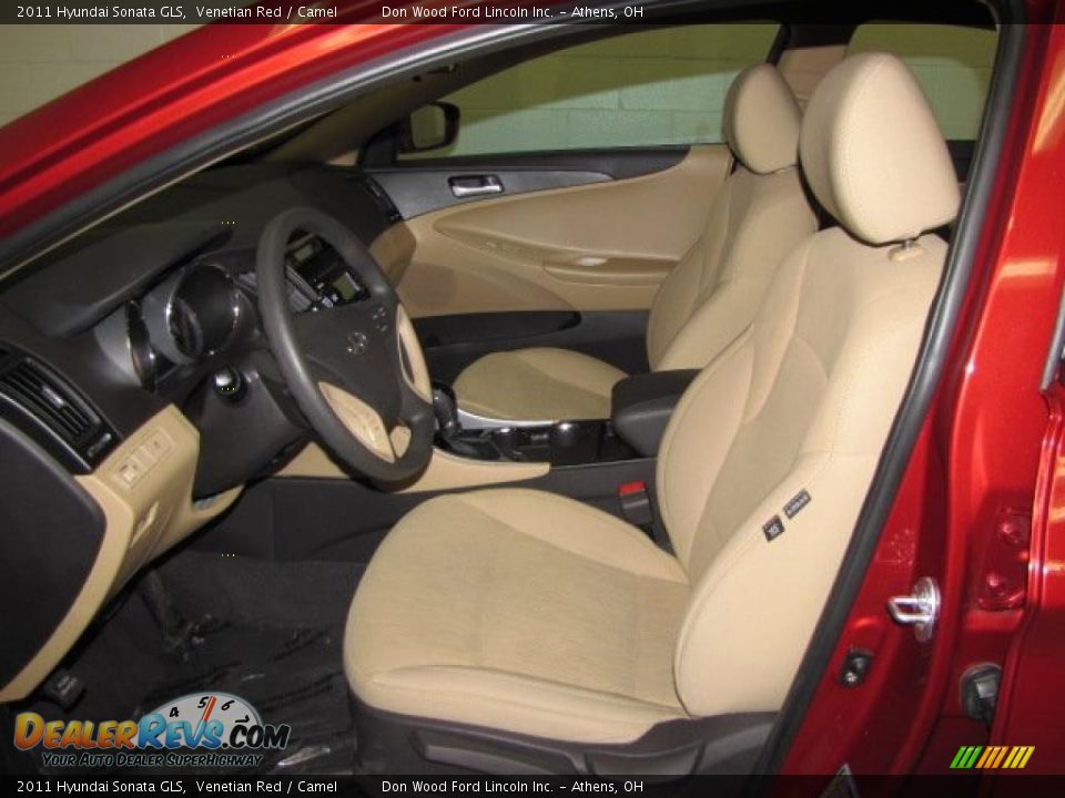 Camel Interior 2011 Hyundai Sonata Gls Photo 12